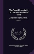 Cover: The gest Hystoriale Of The Destruction Of Troy - Palala Press