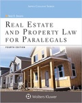 Cover: Real Estate and Property Law for Paralegals - Aspen Publishers Inc.,U.S.