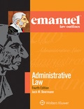 Cover: Emanuel Law Outlines for Administrative Law - Aspen Publishers