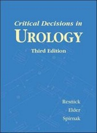 Enlarge image Cover: CRITICAL DECISIONS IN UROLOGY - B.C. Decker Inc