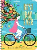 Cover: Bike Art 2016 - 2017 Weekly Planner - Amber Lotus