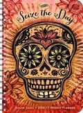 Cover: Sugar Skull 2016 - 2017 Weekly Planner - Amber Lotus