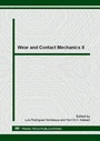 Cover: Wear and Contact Mechanics II - Trans Tech Publications Ltd