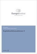 Cover: Kapitalmarkttransaktionen X - Schulthess Juristische Medien