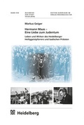 Cover: Hermann Maas - Eine Liebe zum Judentum - verlag regionalkultur