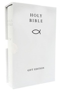 Cover: HOLY BIBLE: King James Version (KJV) White Compact Gift Edition - Collins