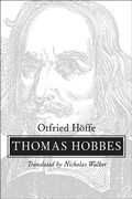 Cover: Thomas Hobbes - De Gruyter