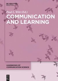 Enlarge image Cover: Communication and Learning - De Gruyter Mouton