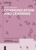 Cover: Communication and Learning - De Gruyter Mouton