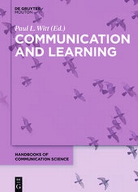 Enlarge image Cover: Communication and Learning - De Gruyter Mouton