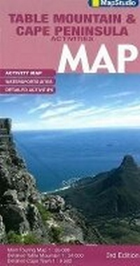 Abbildung von: Road map Table Mountain and Cape Peninsula activities - Map Studio