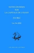 Cover: Notes Diverses Sur La Capitale de l'Ouest - Les Belles Lettres