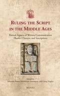 Cover: Ruling the Script in the Middle Ages - Brepols N.V.