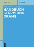 Cover: Handbuch Sturm und Drang - De Gruyter