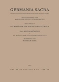 Cover: Die Bist&uuml;mer der Kirchenprovinz K&ouml;ln. Das Bistum M&uuml;nster II. Die Kl&ouml;ster der Augustiner-Chorherren - De Gruyter