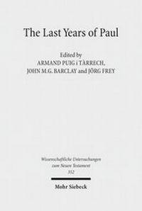 Abbildung von: The Last Years of Paul - Mohr Siebeck