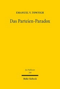 Abbildung von: Das Parteien-Paradox - Mohr Siebeck