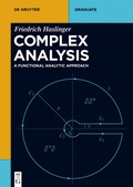 Cover: Complex Analysis - De Gruyter