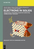 Cover: Electrons in Solids - De Gruyter