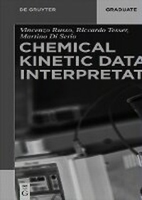 Enlarge image Cover: Chemical Kinetic Data - De Gruyter