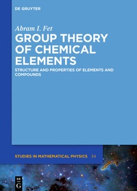 Abbildung von: Group Theory of Chemical Elements - De Gruyter
