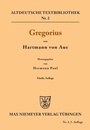Cover: Gregorius - De Gruyter