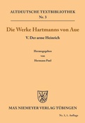 Cover: Der arme Heinrich - De Gruyter