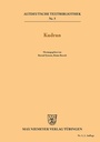Cover: Kudrun - De Gruyter