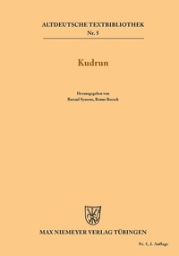Enlarge image Cover: Kudrun - De Gruyter