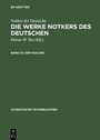 Cover: Der Psalter - De Gruyter