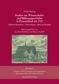 Cover: Studien zur Wissenschafts- und Bildungsgeschichte in Deutschland um 1700 - Harrassowitz Verlag