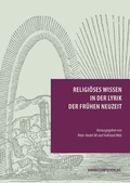 Cover: Religi&ouml;ses Wissen in der Lyrik der Fr&uuml;hen Neuzeit - Harrassowitz Verlag
