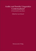 Cover: Arabic and Semitic Linguistics Contextualized - Harrassowitz Verlag