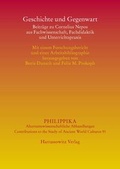 Cover: Geschichte und Gegenwart - Harrassowitz Verlag