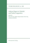 Cover: Ankara Papers in Turkish and Turkic Linguistics - Harrassowitz Verlag