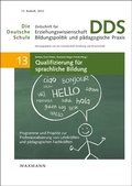Cover: Qualifizierung f&uuml;r sprachliche Bildung - Waxmann