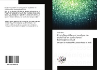 Abbildung von: Etat d'équilibre et analyse de stabilité en turbulence homogène cisail - Presses Académiques Francophones