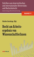 Cover: Recht am Arbeitsergebnis von WissenschafterInnen - &Ouml;GB Verlag