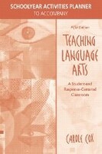 Enlarge image Cover: Language Arts Planner - Pearson