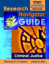 Enlarge image Cover: Research Navigator Guide for Criminal Justice (Valuepack item only) - Pearson