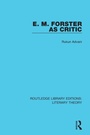 Cover: E. M. Forster as Critic - Routledge