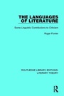 Cover: The Languages of Literature - Routledge
