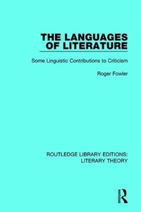 Enlarge image Cover: The Languages of Literature - Routledge
