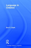 Cover: Language in Children - Routledge