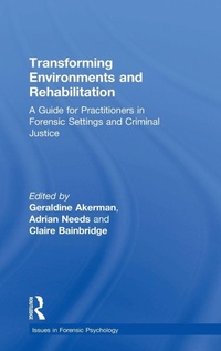 Enlarge image Cover: Transforming Environments and Rehabilitation - Routledge