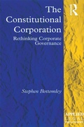 Cover: The Constitutional Corporation - Routledge
