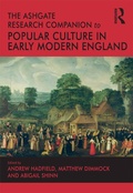Cover: The Ashgate Research Companion to Popular Culture in Early Modern England - Routledge