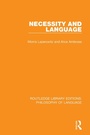 Cover: Necessity and Language - Routledge