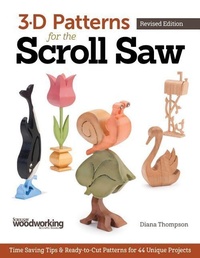 Enlarge image Cover: 3-D Patterns for the Scroll Saw, Revised Edition - Fox Chapel Publishing