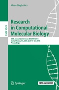 Cover: Research in Computational Molecular Biology - Springer